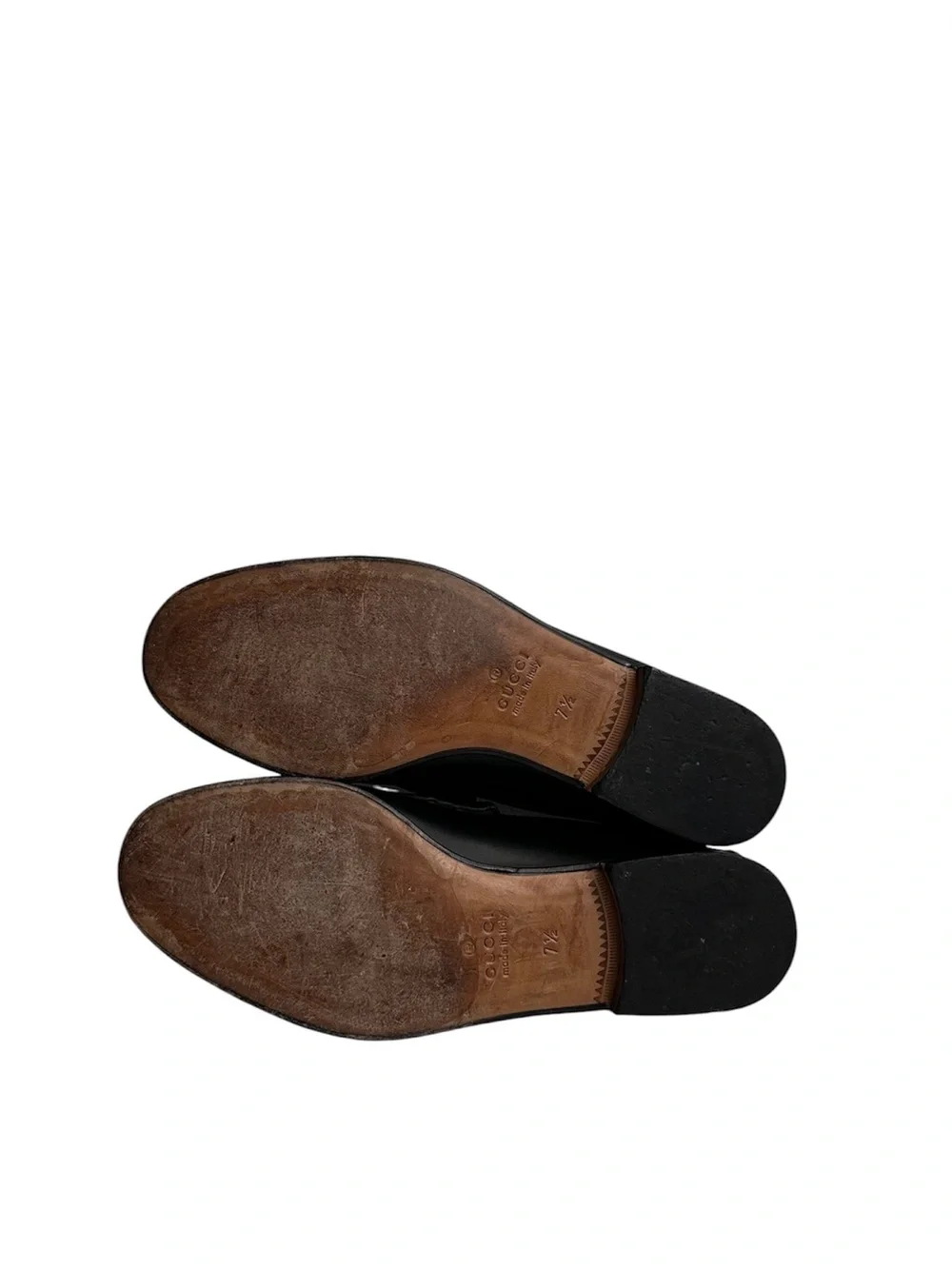 Gucci Black Leather Horsebit 1953 Loafers - Picture 6 of 8